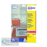 Avery Waterproof Paper Label 199x143mm 2 Per Sheet (Pack of 50) L7996-25