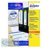 Avery Lever Arch Filing Laser Labels 200mm x 60mm (400 Pack) L7171-100