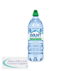 Avant Water Sportscap Bottle 1L (Pack of 6) AVA008