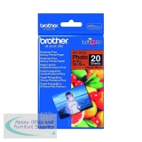 Brother Gloss Photo Paper 4 x 6 Inch (20 Pack) BP71GP20