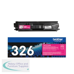 Brother TN-326M Toner Cartridge High Yield Magenta TN326M