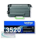 Brother TN-3520 Toner Cartridge Ultra High Yield Black TN3520