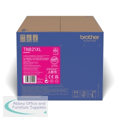 Brother TN-821XLM Toner Cartridge High Yield Magenta TN821XLM