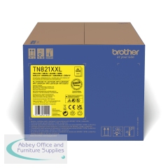 Brother TN-821XXLY Toner Cartridge Super High Yield Yellow TN821XXLY
