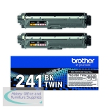 Brother TN-241BKTWIN Toner Cartridge Twin Pack Black TN241BKTWIN