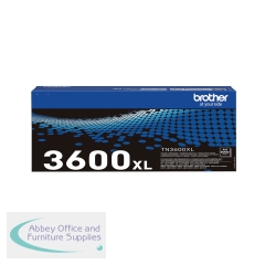Brother TN-3600XL Toner Cartridge High Yield Black TN3600XL