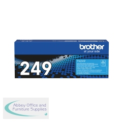 Brother TN-249C Toner Cartridge Ultra High Yield Cyan TN249C