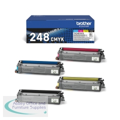 Brother TN-248 Toner Cartridges Value Pack CMYK Multipack TN248VAL