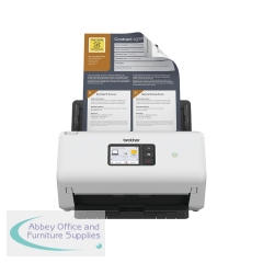Brother ADS-4550W Desktop Document Scanner with Wired and Wireless Connectivity ADS4550WZU1