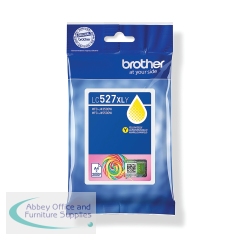 Brother LC527XL Ink Cartridge High Yield Yellow LC527XLY