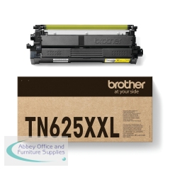 Brother TN625XXL Toner Cartridge Super High Yield Yellow TN625XXLY