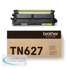 Brother TN627 Toner Cartridge Ultra High Yield Yellow TN627Y