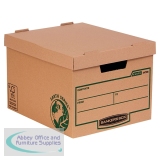 Bankers Box R-Kive Earth Storage Box Brown (10 Pack) 4470601