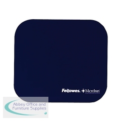 Fellowes Microban Mouse Mat Blue 5933804