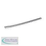 Fellowes 8mm Black Wire Binding Element (100 Pack) 53261