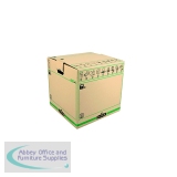 Fellowes Bankers Box Moving Box Large Brown Green (Pack of 5) 6205301