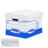 Fellowes Basics Heavy Duty Storage Box W333xD380xH285mm Standard (10 Pack) BB72105
