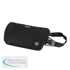Fellowes PlushTouch Back Support Black 8026501