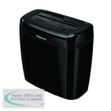 Fellowes Powershred 36C Cross-Cut P-4 Shredder Black 4700401
