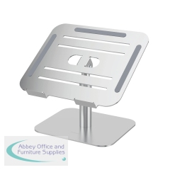 Fellowes Alumia Desk Based Laptop Stand Silver 100138880