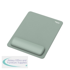 Fellowes Breyta XL Mouse Pad Wrist Rest Sage 100142563