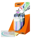 Bic 4 Colour Shine Pen Countertop Display (20 Pack) 902128