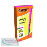 BIC Highlighter Grip Pink (12 Pack) 811934