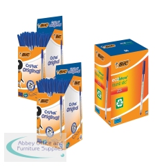 Bic Cristal Ballpoint Black Buy 2 Packs Get Bic ECOlutions Ballpoint Pen Medium Blue Free