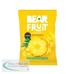 Bear Fruit Baked Pineapple 35g (Pack of 14) 70104894