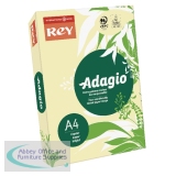 Adagio Pastel Canary A4 Coloured Card 160gsm (250 Pack) 201.1202