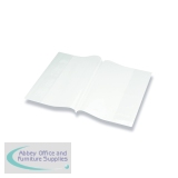 Bright Ideas PVC Book Cover Clear A4 250 Micron (10 Pack) BI9000