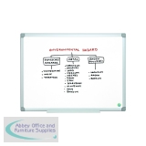 Bi-Office Earth Non-Magnetic Melamine Drywipe Board 1200x900mm MA0500790