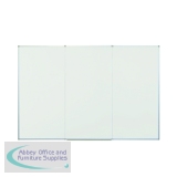 Bi-Office Outsize Magnetic Whiteboard Aluminium Frame 1800x1000mm MA2297510014