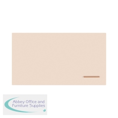 Bi-Office Loop Magnetic Lacquered Steel Surface Frameless board 2400x1000mm Desert WRL02870101