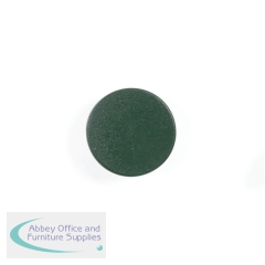 Bi-Office Round Magnets 10mm Green Pack of 10 IM160109