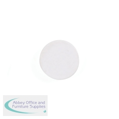 Bi-Office Round Magnets 35mm White Pack of 10 IM171609