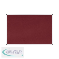 Bi-Office Noticeboard 600x900mm Burgundy FA0333170
