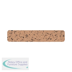 Bi-Office Eco Frameless Stripe Board Double-Sided Cork/Black Eva 50x10cm SF1024412397