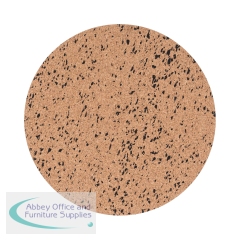 Bi-Office Eco Frameless Round Board Double-Sided Cork/Black Eva 45cm SF1044412397