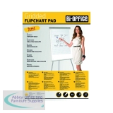 Bi-Office Gridded Flipchart Pad A1 40 Sheet (5 Pack) FL0125201