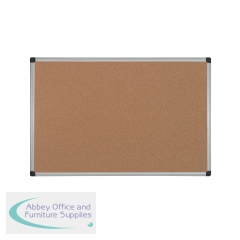 Bi-Office Maya Cork Noticeboard 600x450mm