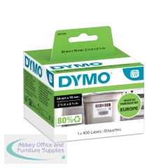 Dymo Labelwriter Stock Rotation Labels 54x70mm Easy-Peel 400 Labels 2187329