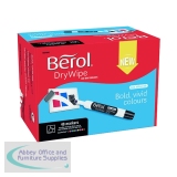 Berol Drywipe Marker Chisel Tip Assorted (48 Pack) 1984886