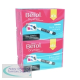 Berol Drywipe Marker Chisel Tip Assorted (96 Pack) 1984888