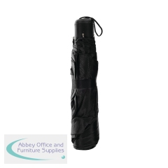 Mini Folding Umbrella 20.5 Inch Black (Pack of 24) 65689