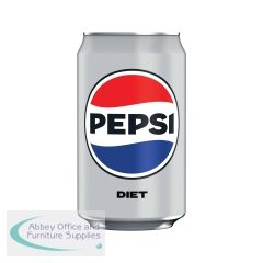 Diet Pepsi Cola Cans 330ml (24 Pack) 202428