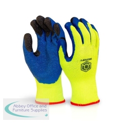 Beeswift Latex Thermo-Star Fully Dipped Gloves Saturn Yellow 9 BF3SY09