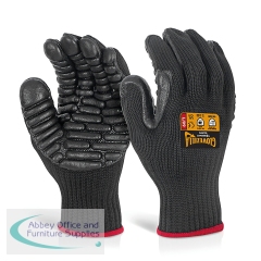 Beeswift Glovezilla Anti-Vibration Gloves Black XL GZAVGXL