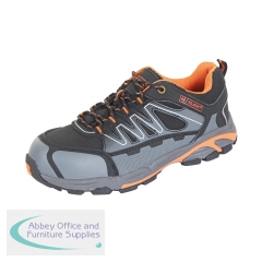 Beeswift S3 Composite Water Resistant Lace Up Trainers 1Pr Black/Orange 9 CF2909
