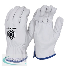Beeswift Unlined Drivers Gloves Grey XL (Pack of 10) QUDGPHNXL